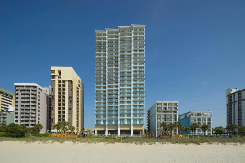 Hilton Grand Vacations Club Ocean 22 Myrtle Beach — building