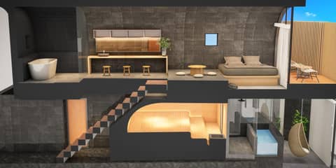 Boutique Sauna ARCH — hotel room