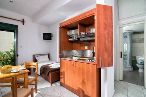 Erofili Apartments — kitchen