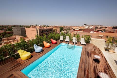 Hôtel Ibn Batouta — roof