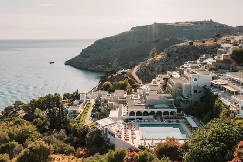 Lindos Mare, Seaside Hotel — building