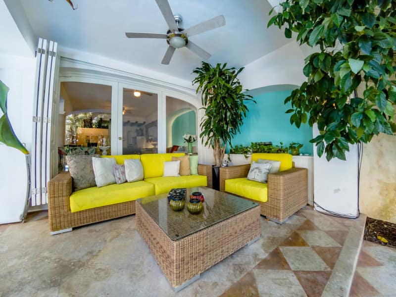 La Villa du Golf à Cancun Hotel Boutique — balance & terrace