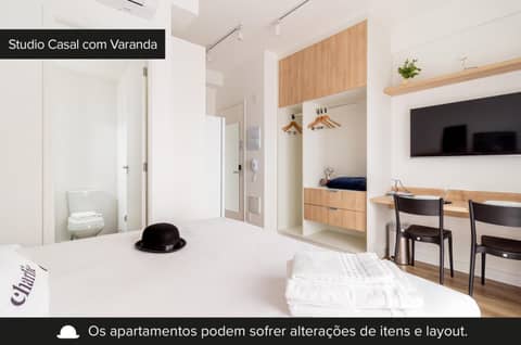 Charlie Harmonia Vila Madalena — hotel room