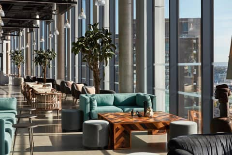 ARK Canary Wharf — outdoor bbq area