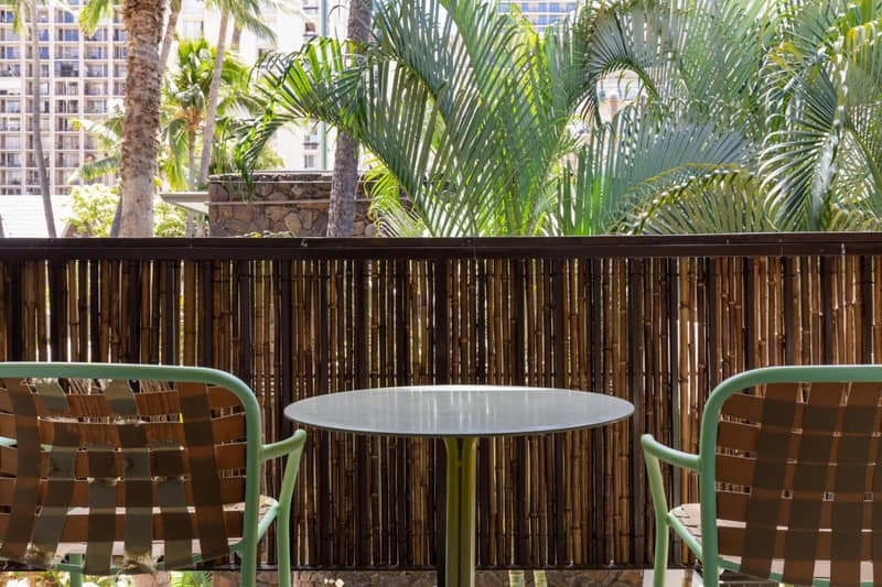White Sands Hotel — balance & terrace