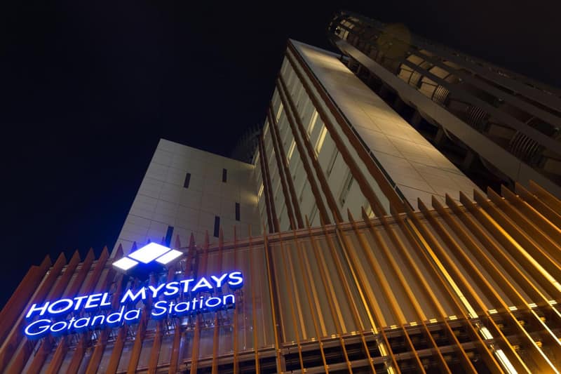 Hotel Mystays Gotanda Station — building