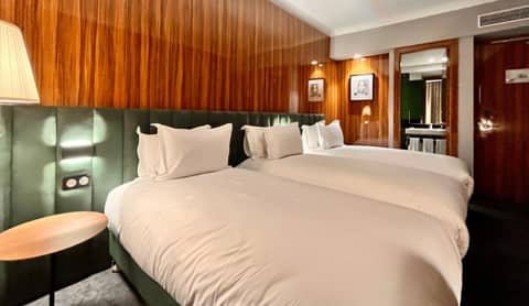 Boutique Hotel Gauthier Restaurant Terrasse — hotel room