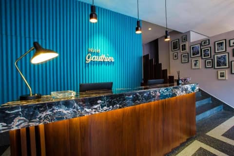 Boutique Hotel Gauthier Restaurant Terrasse — recepcion & lobby