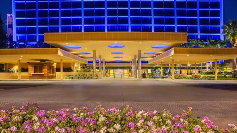 Disneyland Hotel — building