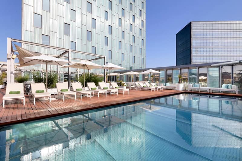 The Level at Meliá Barcelona Sky — recepcion & lobby