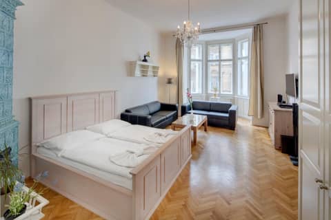 Old Town Square Apartments — hotel room