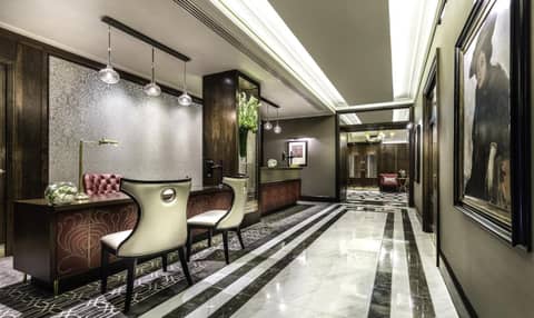 Taj 51 Buckingham Gate Suites and Residences — hotel reception