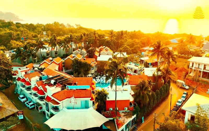 Whispering Palms Beach Resort — building
