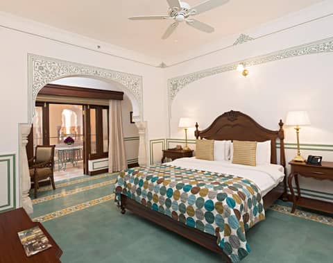 Samode Haveli — hotel room