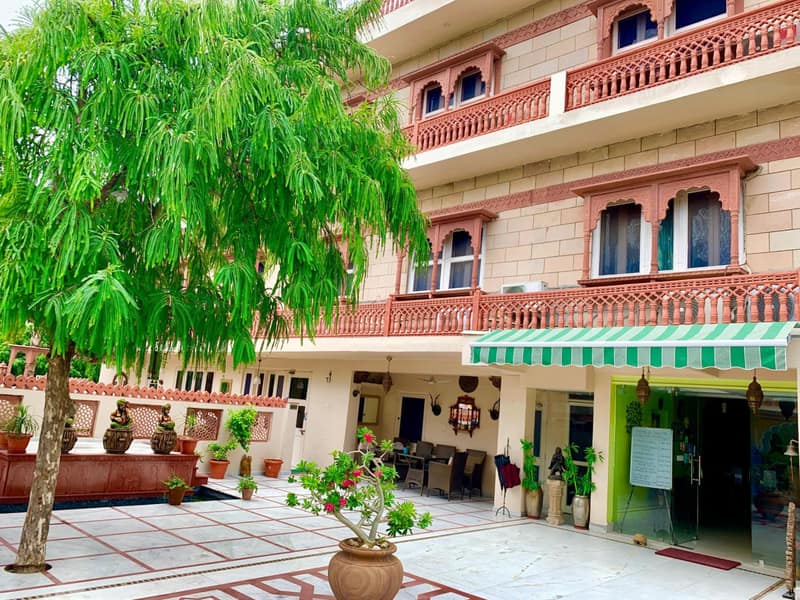 Suryaa Villa - A Boutique Heritage Hotel — building