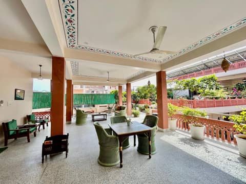 Suryaa Villa - A Boutique Heritage Hotel — balance & terrace