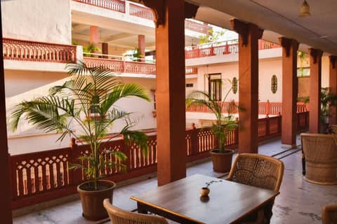 Suryaa Villa - A Boutique Heritage Hotel — balance & terrace