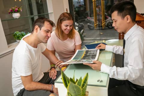 TrangTrang Boutique Hotel — recepcion & lobby