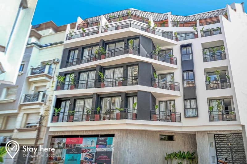 StayHere Casablanca - Maarif Lifestyle Suites — building