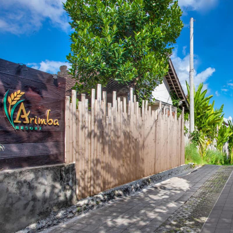 Arimba at Bisma — building