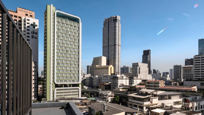 Pas Cher Hotel de Bangkok — building