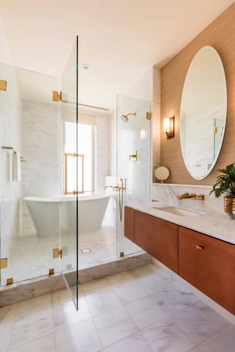 The Dewberry Charleston — bathroom