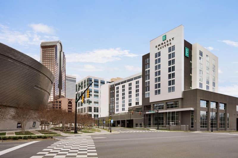 Embassy Suites by Hilton Charlotte Uptown — building