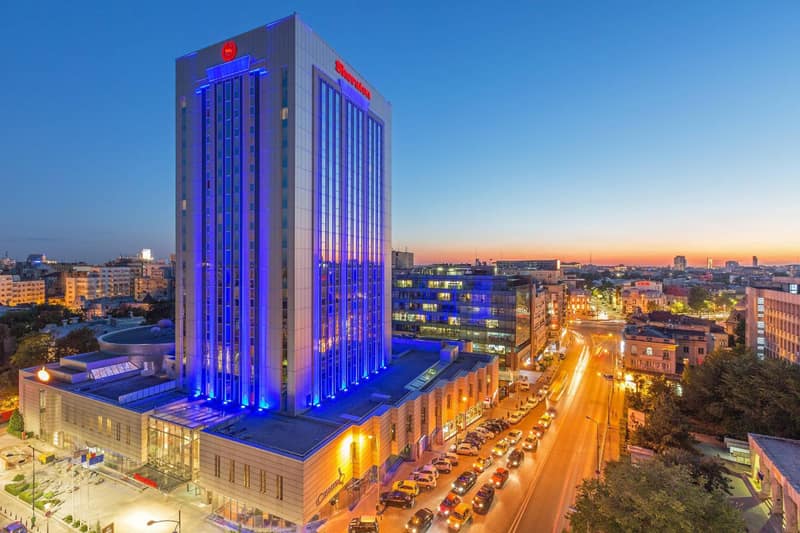 Sheraton Bucharest Hotel — building