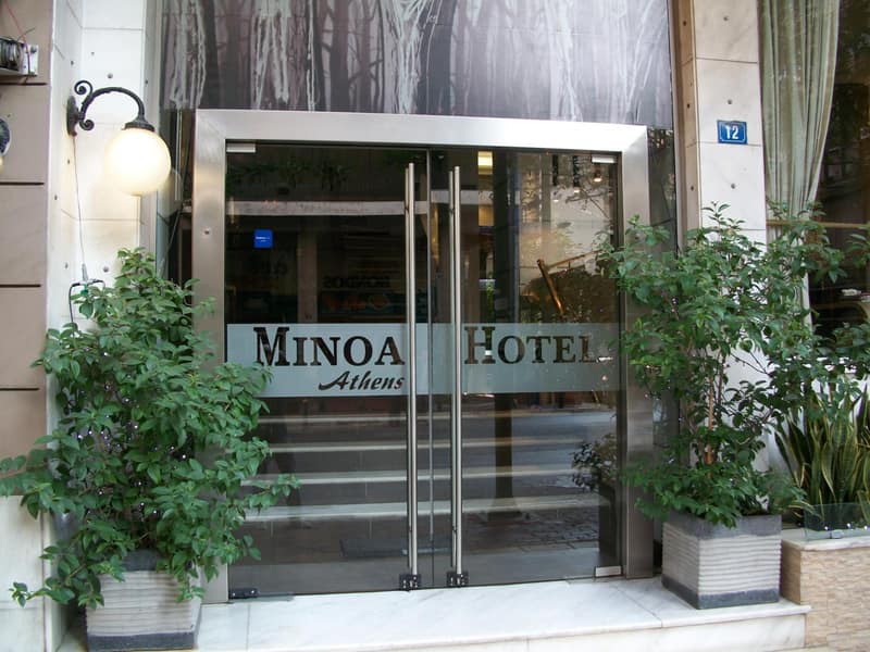Minoa Athens Hotel — building
