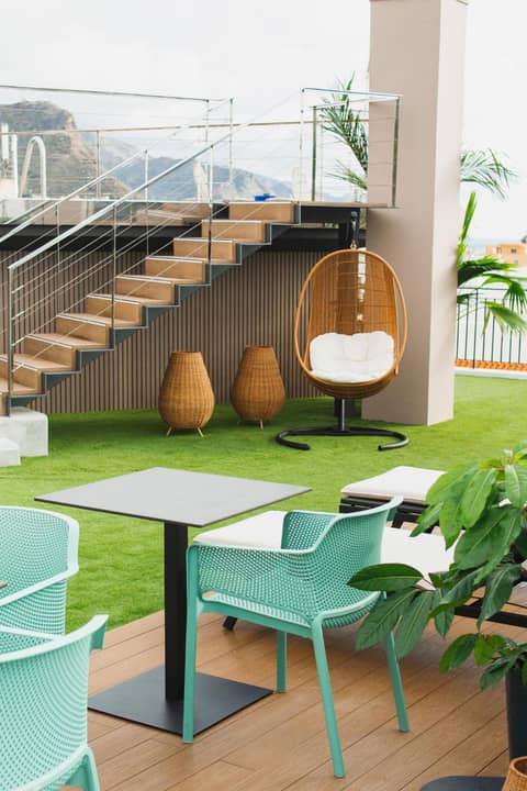 Hotel Taburiente S.C.Tenerife — terrace