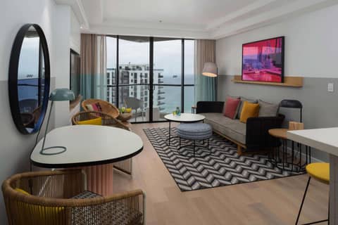 QT Gold Coast — hotel room