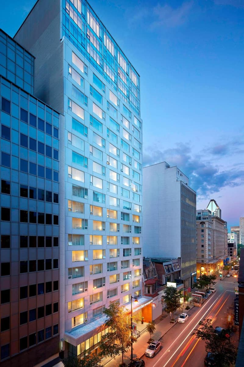Residence Inn by Marriott Montréal Downtown — building