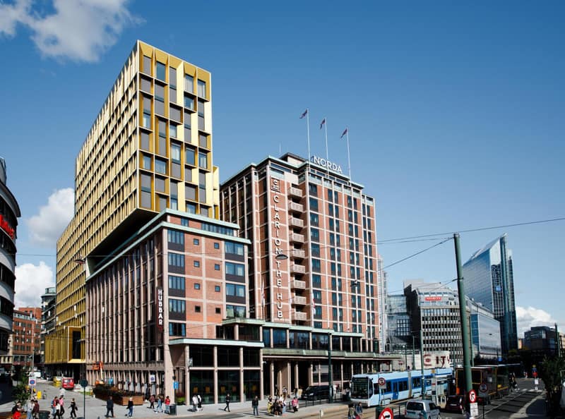 Clarion Hotel The Hub — building
