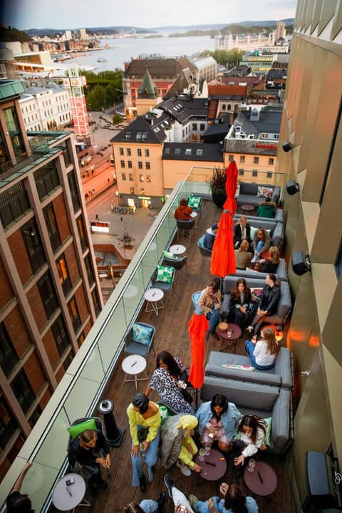 Clarion Hotel The Hub — roof