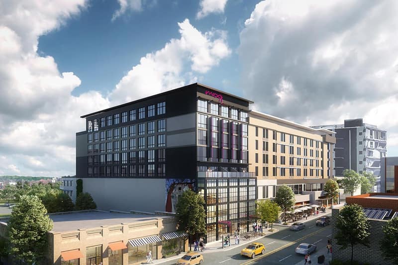 Moxy Asheville Downtown — building
