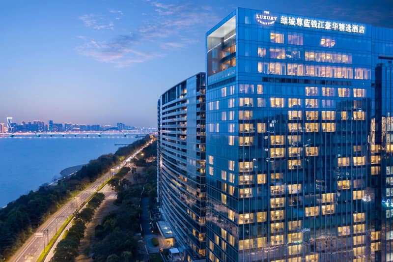 The Azure Qiantang, a Luxury Collection Hotel, Hangzhou — building