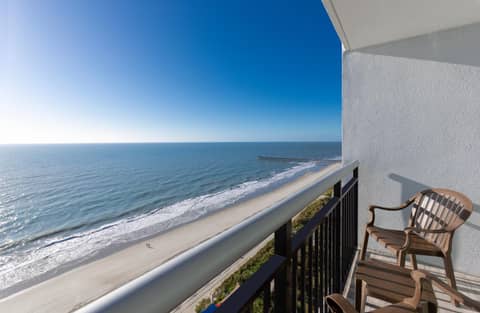 Bay View Resort Myrtle Beach — balance & terrace