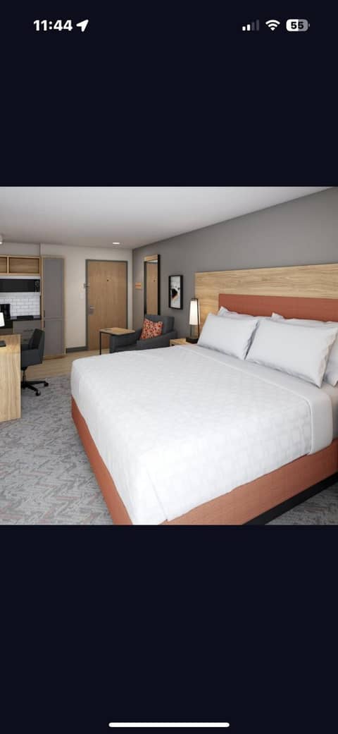 Candlewood Suites Stafford — hotel room