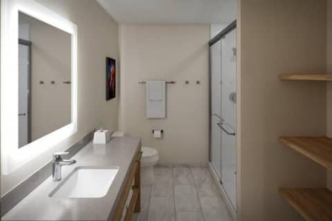 Candlewood Suites Stafford — bathroom