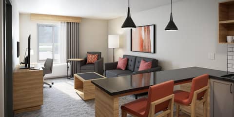Candlewood Suites Stafford — hotel room