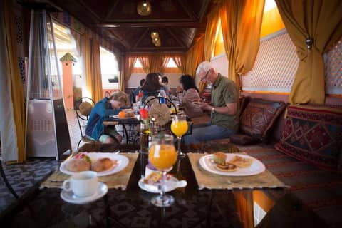 Riad Challa Hotel & Spa — dining