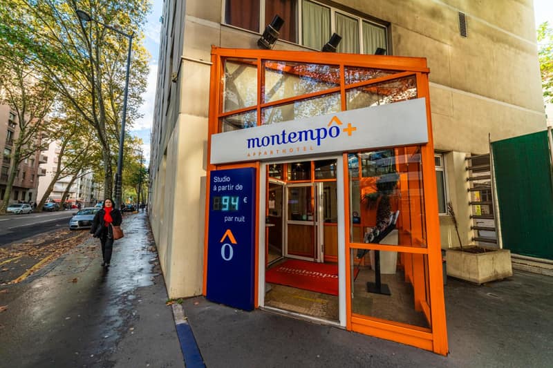 Résidence Montempô Appart'Hôtel Lyon Part Dieu — building