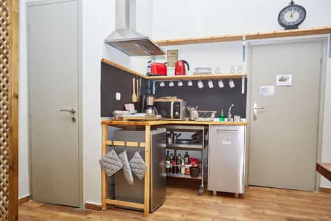 Aris Athens Suites — kitchen