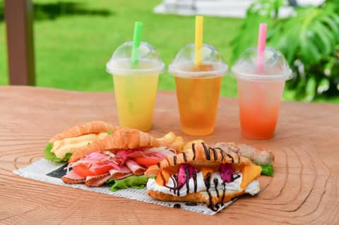 Odysis Onna Resort Hotel — dining