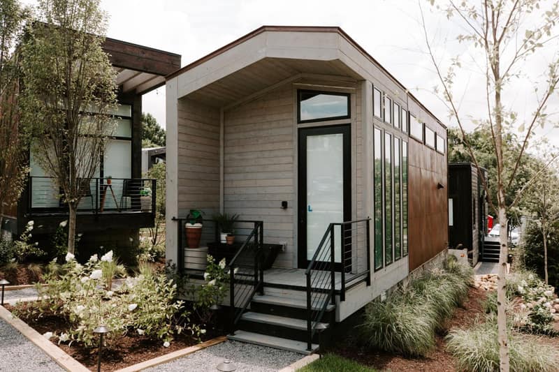 Ironwood Grove, Tiny House Hotel — building