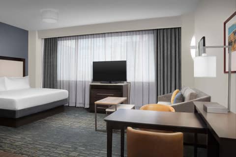 Homewood Suites Dallas Downtown — hotel room