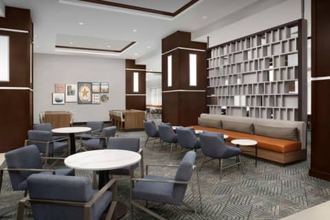 Homewood Suites Dallas Downtown — lounge