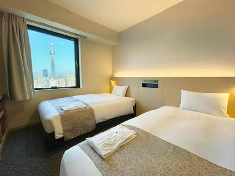 The Kanzashi Tokyo Asakusa — hotel room