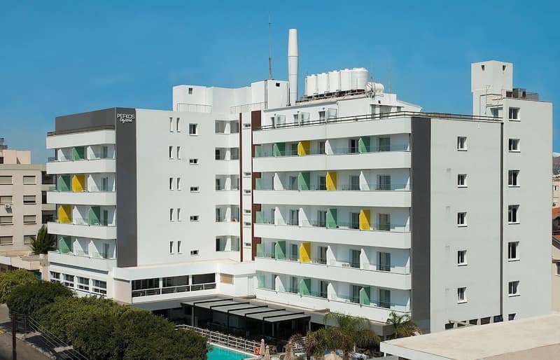 Pefkos City Hotel — building
