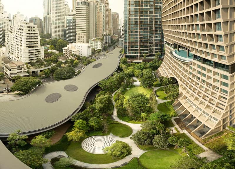 Sindhorn Kempinski Hotel Bangkok — building